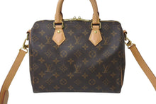Load image into Gallery viewer, 極美品 LOUIS VUITTON ルイヴィトン スピーディ バンドリエール25 ハンドバッグ M41113 モノグラム ブラウン 中古 4c071888