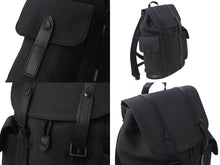 Load image into Gallery viewer, 極美品 LOUISVUITTON ルイヴィトン クリストファー MM リュックサック M55699 トリヨンレザー ブラック シルバー金具 中古 4c071897