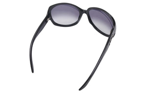 ChristianDior クリスチャンディオール サングラス メガネ DIOR GLOSSY 1 584LF ブラック シルバー金具 62□20 125 美品 中古 4c071903