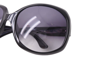 ChristianDior クリスチャンディオール サングラス メガネ DIOR GLOSSY 1 584LF ブラック シルバー金具 62□20 125 美品 中古 4c071903