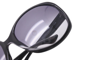 ChristianDior クリスチャンディオール サングラス メガネ DIOR GLOSSY 1 584LF ブラック シルバー金具 62□20 125 美品 中古 4c071903