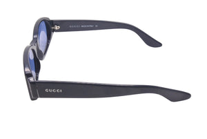 GUCCI グッチ サングラス メガネ アイウェア GG2417/S 2LP イタリア製 プラスチック ブルー サイズ52□19 美品 中古 4c071908