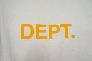 新品未使用 GALLERY DEPT. ギャラリーデプト 長袖Ｔシャツ トップス コットン ベージュ サイズM 中古 4c071913
