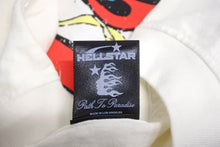 画像をギャラリービューアに読み込む, 新品未使用 Hellstar ヘルスター Heaven On Earth ヘブンオアアース 半袖Tシャツ コットン ホワイト マルチカラー サイズM 中古 4c071919