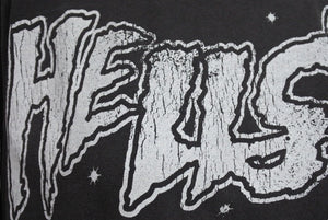 新品未使用品 Hellstar studious ヘルスター sleeve tee tシャツ コットン グレー ホワイト プリント サイズS 4c071921