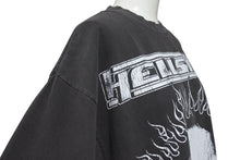 画像をギャラリービューアに読み込む, 新品未使用品 Hellstar studious ヘルスター sleeve tee tシャツ コットン グレー ホワイト OD4F1BE8 プリント サイズM 4c071923