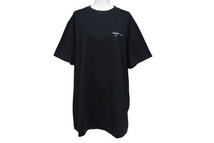 新品未使用品 OFF-WHITE オフホワイト 半袖Tシャツ ブラック マルチカラー サイズXXS 23B90CA6 中古 4c071925 