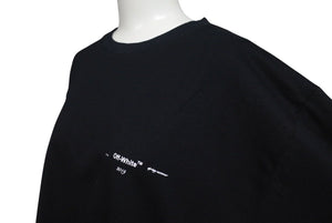 新品未使用品 OFF-WHITE オフホワイト 半袖Tシャツ ブラック マルチカラー サイズXXS 23B90CA6 中古 4c071925 