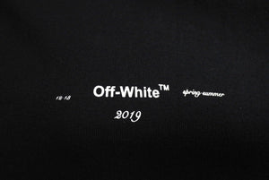 新品未使用品 OFF-WHITE オフホワイト 半袖Tシャツ ブラック マルチカラー サイズXXS 23B90CA6 中古 4c071925 