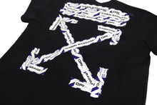画像をギャラリービューアに読み込む, 未だ未使用品 OFF-WHITE オフホワイト エアポートテープ TEE 半袖Tシャツ ブラック サイズXS OMAA027S201850 中古 4c071926 