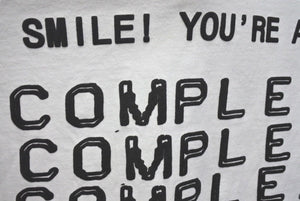 新品未使用 CPFM × Complex com T Tシャツ プリント ホワイト コットン 141685 タグ付き サイズS 中古 4c071928