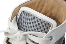 Load image into Gallery viewer, CHRISTIAN LOUBOUTIN クリスチャンルブタン ルイススパイク キャンバス レザー スタッズ サイズ42 美品 中古 4c071934