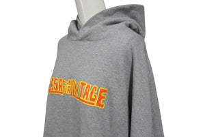 極美品 CASANOVA VINTAGE × MEDIUM RARE カサノバ ヴィンテージ × ミディアムレア パーカー サイズL コラボ グレー 中古 4c071968