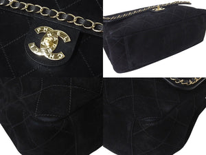 極美品 CHANEL シャネル PharrellCapsuleCollection ファレルカプセルコレクション ブラグマイバッグ XXL 27番台 ブラック 中古 4c071972