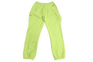 OFFWHITE オフホワイト セットアップ スウェットパンツ コットン ネオンイエロー サイズL 美品 中古 4c071981 