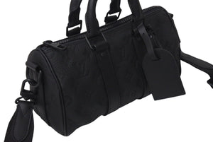 極美品 LOUIS VUITTON ルイヴィトン キーポル バンドリエール25 ショルダーバッグ ハンドバッグ モノグラムトリヨン M20900 中古 4c071989