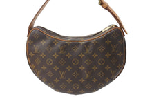 Load image into Gallery viewer, LOUIS VUITTON ルイヴィトン ハンドバッグ クロワッサンMM M51512 モノグラムキャンバス ブラウン 美品 中古 4c071995
