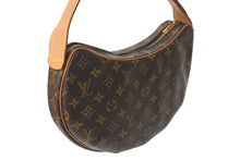 Load image into Gallery viewer, LOUIS VUITTON ルイヴィトン ハンドバッグ クロワッサンMM M51512 モノグラムキャンバス ブラウン 美品 中古 4c071995