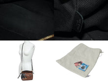 Load image into Gallery viewer, 極美品 LOEWE ロエベ × スタジオジブリ ススワタリ ミニ パズル 2WAY ハンドバッグ 千と千尋の神隠し マックロクロスケ ブラウン カーフスキン 中古 4c072411