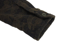 Load image into Gallery viewer, FAITH CONNEXION フェイスコネクション ウールオーバーサイズカモロングシャツ 迷彩 サンプル 美品 中古 4c072413