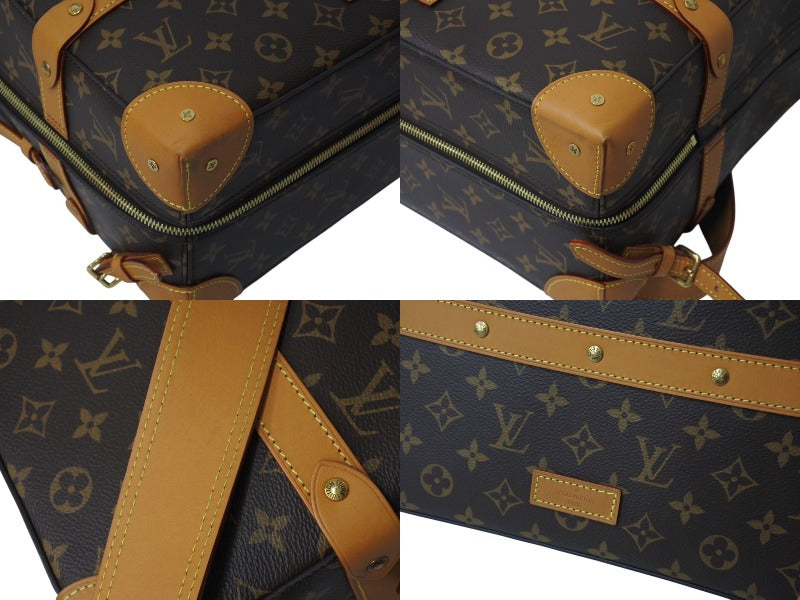 極美品LOUIS VUITTON ソフトトランク 橘色金具 18年購入 鑑定済 極美品 LOUIS VUITTONルイヴィトン ソフトトランク ショルダー