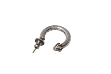 CHROME HEARTS クロムハーツ プレーン フープ ピアス 重量約3.4g 1995/.925刻印 シルバ−925 片耳用 美品 中古 4c072422