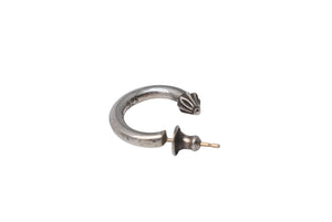 CHROME HEARTS クロムハーツ プレーン フープ ピアス 重量約3.4g 1995/.925刻印 シルバ−925 片耳用 美品 中古 4c072422