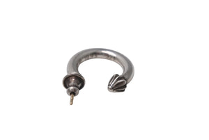 CHROME HEARTS クロムハーツ プレーン フープ ピアス 重量約3.4g 1995/.925刻印 シルバ−925 片耳用 美品 中古 4c072422