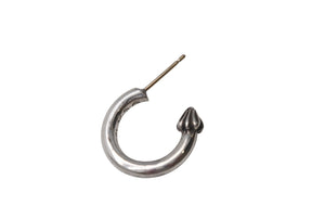 CHROME HEARTS クロムハーツ プレーン フープ ピアス 重量約3.4g 1995/.925刻印 シルバ−925 片耳用 美品 中古 4c072422