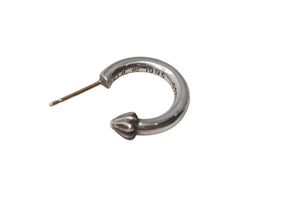 CHROME HEARTS クロムハーツ プレーン フープ ピアス 重量約3.4g 1995/.925刻印 シルバ−925 片耳用 美品 中古 4c072422