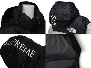 Supreme × THE NORTH FACE シュプリーム × ノースフェイス ヌプシ ダウンジャケット ND91806I サイズXL 19AW 美品 中古 4c072423 