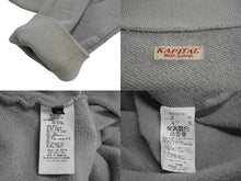 Load image into Gallery viewer, KAPITAL キャピタル Grizzly Print Sweat グリズリー プリント スウェット グレー コットン K2311LC170 サイズ2 美品 中古 4c072429