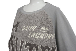 KAPITAL キャピタル Grizzly Print Sweat グリズリー プリント スウェット グレー コットン K2311LC170 サイズ2 美品 中古 4c072429