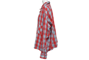 極美品 SAINT MICHAEL セントマイケル FRNL CHECK SHIRT フランネルチェックシャツ SM-YS8-0000-023 サイズL 24SS 中古 4c072464 