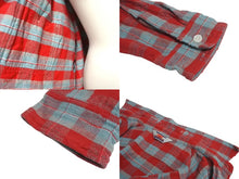画像をギャラリービューアに読み込む, 極美品 SAINT MICHAEL セントマイケル FRNL CHECK SHIRT フランネルチェックシャツ SM-YS8-0000-023 サイズL 24SS 中古 4c072464 