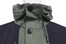 画像をギャラリービューアに読み込む, THE NORTH FACE × sacai ザ ノースフェイス サカイ 17AW ナイロンモッズコート カーキ NP6171SA サイズロゴS 美品 中古 4c072476 
