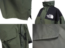 画像をギャラリービューアに読み込む, THE NORTH FACE × sacai ザ ノースフェイス サカイ 17AW ナイロンモッズコート カーキ NP6171SA サイズロゴS 美品 中古 4c072476 