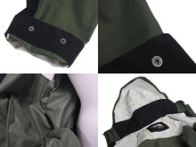 画像をギャラリービューアに読み込む, THE NORTH FACE × sacai ザ ノースフェイス サカイ 17AW ナイロンモッズコート カーキ NP6171SA サイズロゴS 美品 中古 4c072476 