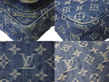 Load image into Gallery viewer, [USED/中古]LOUIS VUITTON ルイ・ヴィトン ショルダーバッグ M95348 カメラ バッグ ブルー モノグラムデニム レザー ゴールド金具 Bランク 中古 4b003928