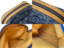 Load image into Gallery viewer, [USED/中古]LOUIS VUITTON ルイ・ヴィトン ショルダーバッグ M95348 カメラ バッグ ブルー モノグラムデニム レザー ゴールド金具 Bランク 中古 4b003928