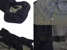 Load image into Gallery viewer, CHROME HEARTS クロムハーツ Mahal Kita デニム 長袖シャツ インディゴ クロスパッチ マハルキタ シルバー金具 サイズS 美品 中古 4c072580