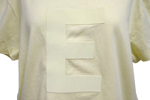 新品未使用 ESSENTIALS エッセンシャル FEAR OF GOD フィアオブゴッド 半袖Tシャツ ベトナム製 コットン イエロー サイズ4/5 中古 4c072585