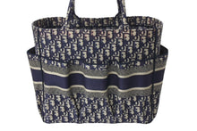 Load image into Gallery viewer, Christian Dior クリスチャンディオール ブックトート トートバッグ 50-MA-0230 オブリーク ネイビー キャンバス 良品 中古 4c072588