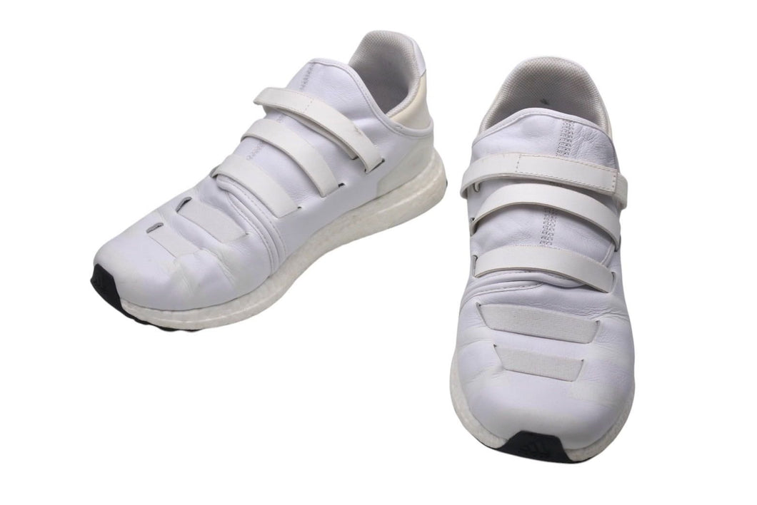 Y-3 ワイスリー Zazu ザズ 17AW ローカットスニーカー 靴 CG3157 レザー ホワイト サイズ24.5cm 美品 中古 4c072592