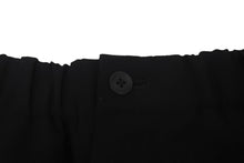 Load image into Gallery viewer, 新品同様 YOHJI YAMAMOTO ヨウジヤマモト ハーフパンツ ボトムス サンプル品 HN-P24-500-2-3 JAPAN製 ブラック 中古 4c072601