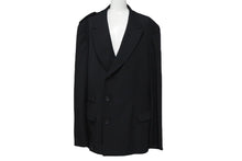 Load image into Gallery viewer, 新品同様 YOHJI YAMAMOTO ヨウジヤマモト テーラードジャケット サンプル品 HC-J23-100・2-3 JAPAN製 ブラック 中古 4c072602