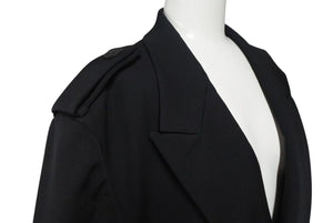 新品同様 YOHJI YAMAMOTO ヨウジヤマモト テーラードジャケット サンプル品 HC-J23-100・2-3 JAPAN製 ブラック 中古 4c072602