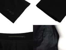 Load image into Gallery viewer, 新品同様 YOHJI YAMAMOTO ヨウジヤマモト テーラードジャケット サンプル品 HC-J23-100・2-3 JAPAN製 ブラック 中古 4c072602