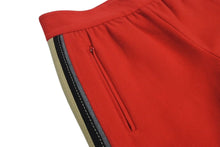 Load image into Gallery viewer, MARC JACOBS マークジェイコブス セットアップ ボトムス パンツ カシミア レッド ベージュ 美品 中古 4c072604