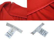 Load image into Gallery viewer, MARC JACOBS マークジェイコブス セットアップ ボトムス パンツ カシミア レッド ベージュ 美品 中古 4c072604